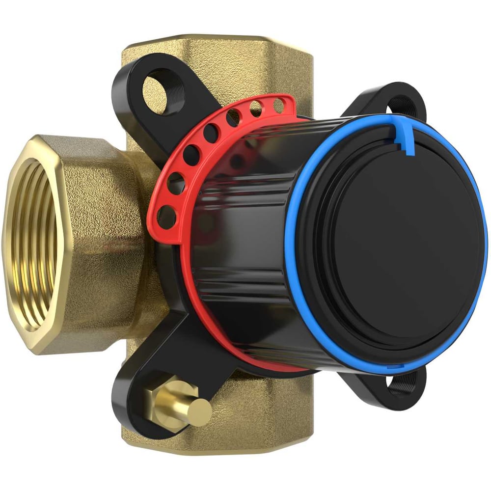 Изображение товара Поворотный трехходовой клапан RGP DN20, PN10, 3/4F, Kvs4.0