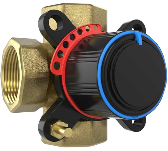 Изображение товара Клапан поворотный 3-ходовой Завод RGP (DN15,Kvs0.4,PN10,ВР1/2) RMV03100-012-0.4