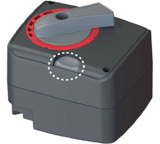 Изображение товара Привод поворотный пропорциональный Завод RGP 24В (0-10В, 6Нм, 90,60/120сек) RGP659