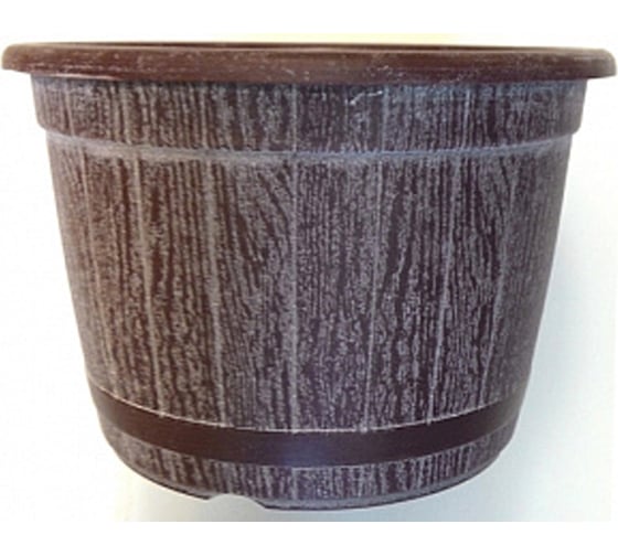Изображение товара Горшок для цветов Репка Кадка Н054 4.5 л, 24х17 см 12301
