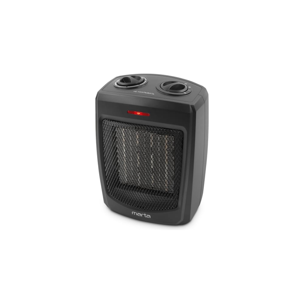 Изображение товара Тепловентилятор MARTA MT-2522ч черный для обогрева помещений