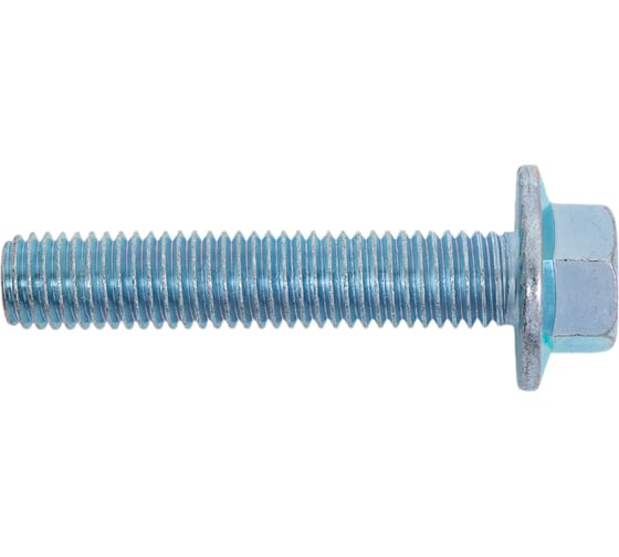 Изображение товара Болт Море-Метизов DIN 6921, класс прочности 10.9, цинк, с нас., М12x60 мм, 10 шт. BOLT6921М1260СN10М