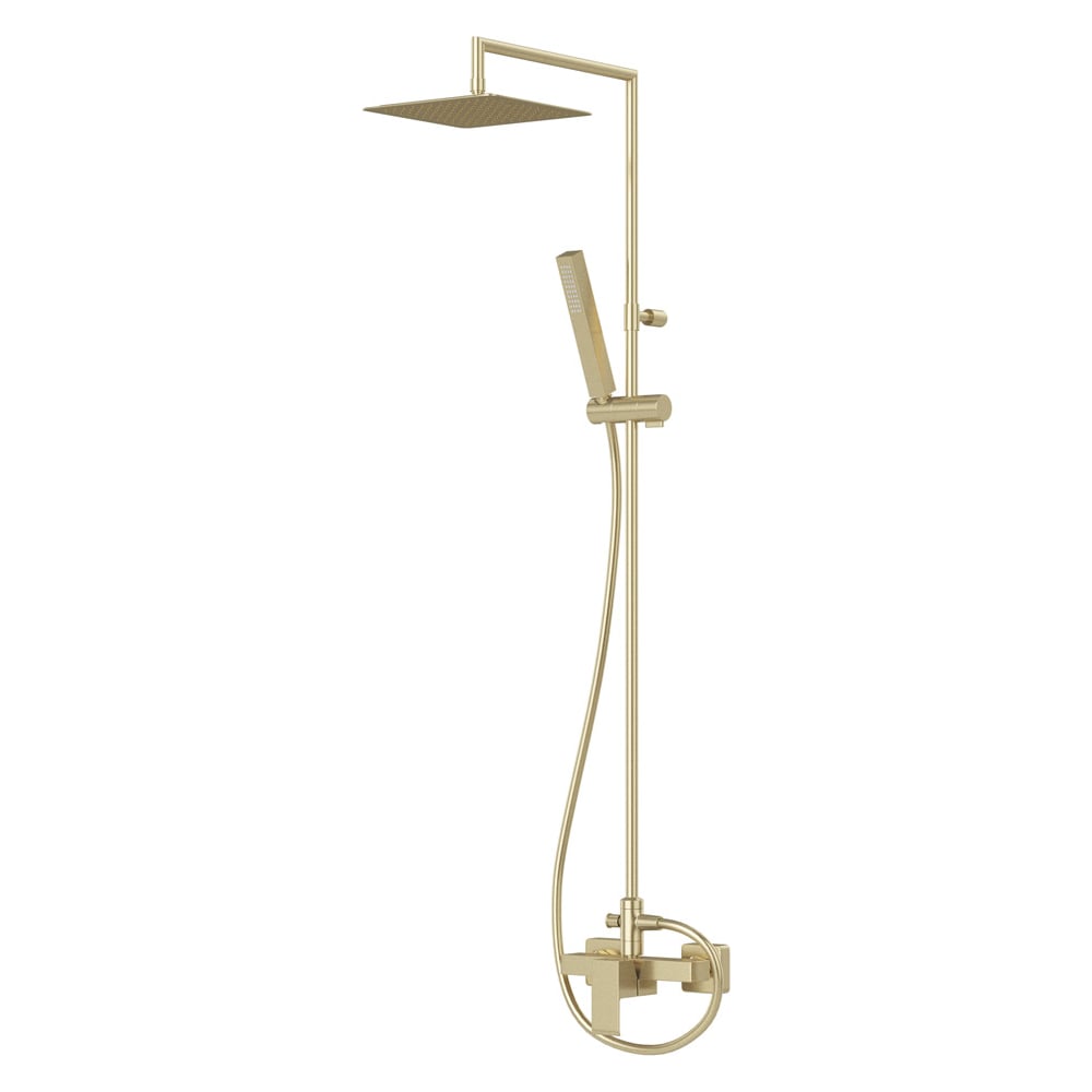 Изображение товара Душевая колонна CEZARES PORTA-CD-SR со смесителем верхний и ручной душ