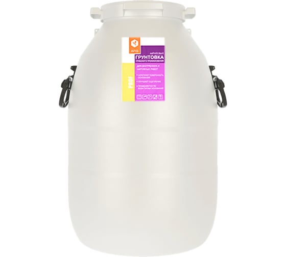 Изображение товара Грунтовка глубокого проникновения APIS Prof, розовый, бидон 50 кг 4665296514110