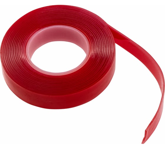 Изображение товара Двусторонняя клейкая лента из вспененного акрила MATRIX прозрачная, 15 мм х 3 м 89078