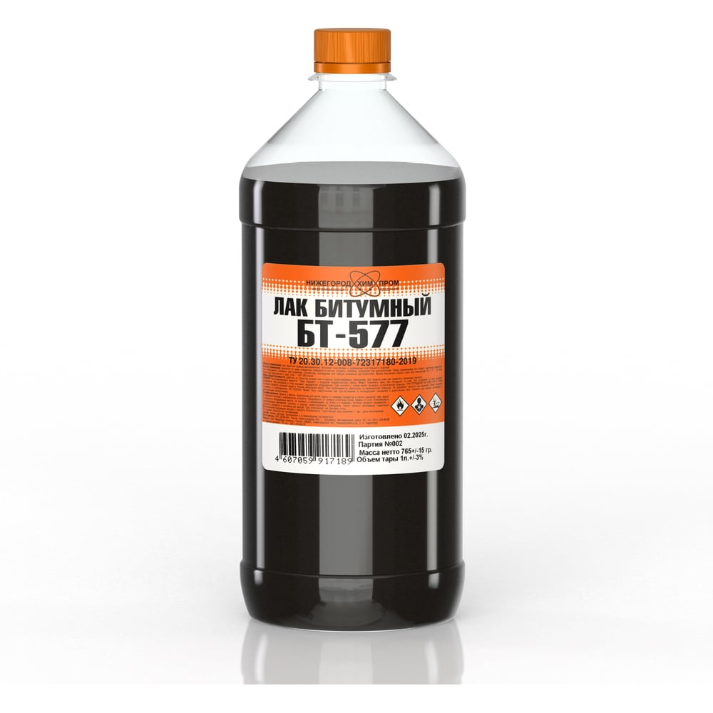 Изображение товара Лак БТ-577 ПЭТ 1 литр для наружных работ защита от плесени матовый