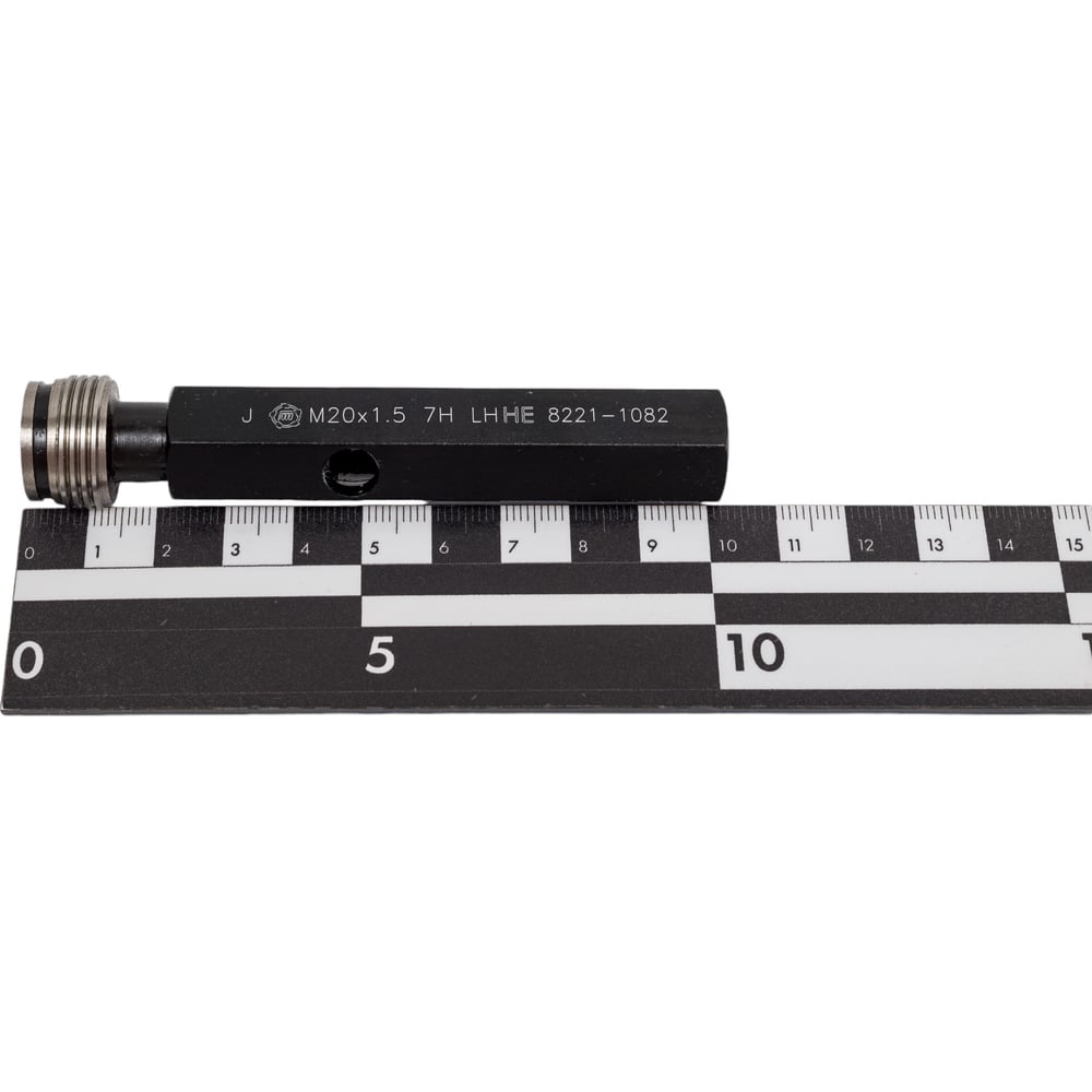 Изображение товара Калибр-пробка Туламаш М 20x1.5 7Н НЕ LH ТМ 106973 Изображение товара Калибр-пробка Туламаш М 20x1.5 7Н НЕ LH ТМ 106973