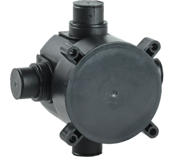 Изображение товара Установочная коробка IEK d=70х72мм, для монолитного строительства, черная UKM12-070-072-000-O-K02