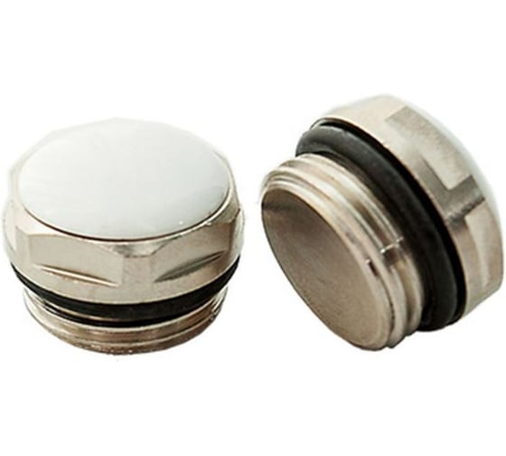 Изображение товара Пробка глухая для радиатора Damento с уплотнительным кольцом 1/2" 016579