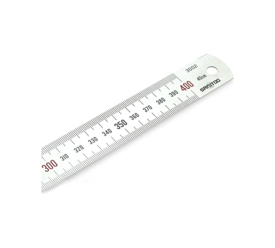 Изображение товара Металлическая линейка Sanitoo 40 см 3002