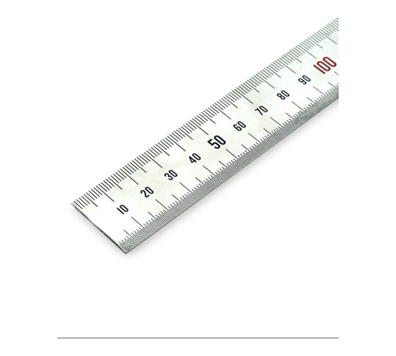 Изображение товара Металлическая линейка Sanitoo 100 см 3003