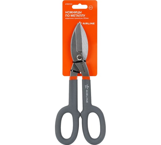 Изображение товара Ножницы по металлу модельные Airline прямой рез, 250 мм ATBZ004