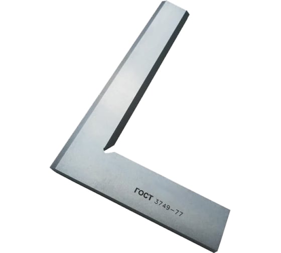 Изображение товара Угольник лекальный поверочный УЛП 160х100 кл.0 ГОСТ 3749-77 Beltools ri.223.36