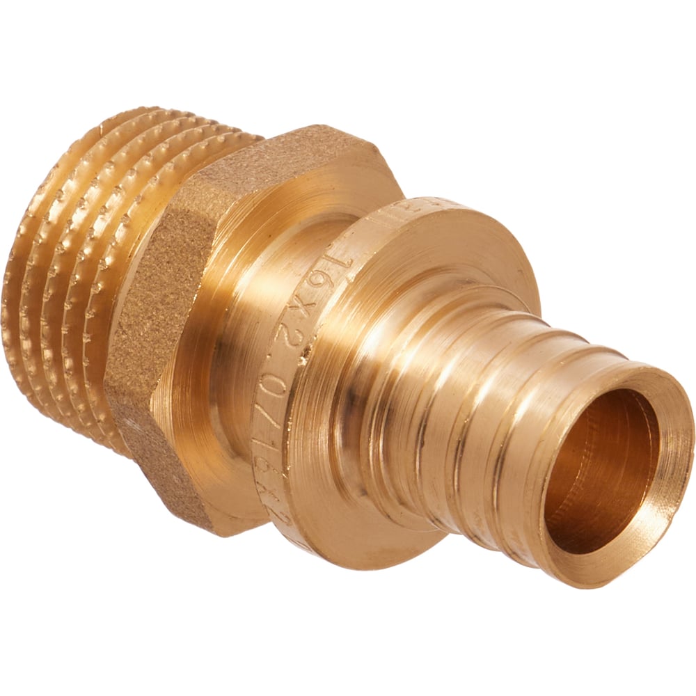 Изображение товара Переходник аксиальный латунный Smart Install 20x2,8- Н1/2, упак. 10 шт.