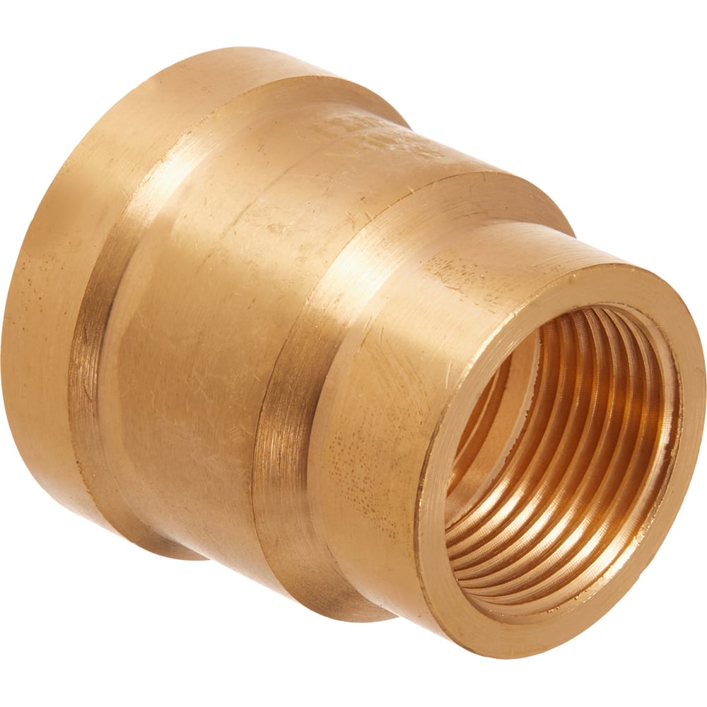 Изображение товара Переходник водопроводный латунный Smart Install 3/4x1/2 внутренняя резьба