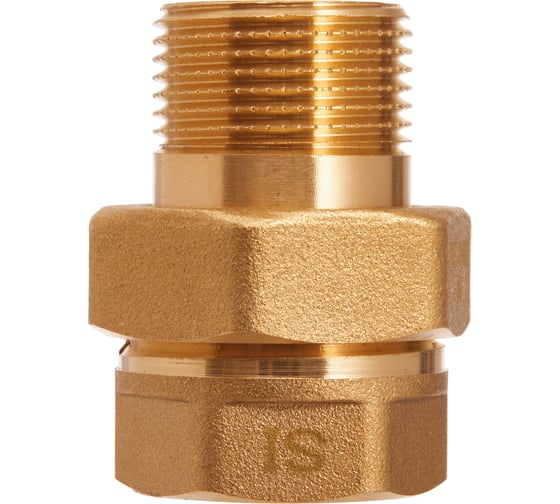 Изображение товара Разъемное соединение латунное Smart Install В/Н 1/2 прямое, упак. 10 шт. 52521S