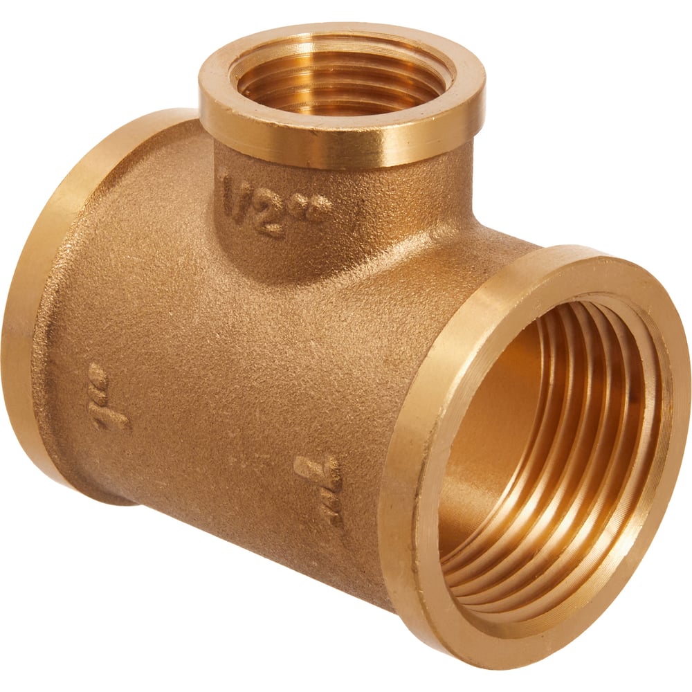 Изображение товара Тройник латунный Smart Install В/В/В 1x1/2x1, упак. 5 шт. 52582S