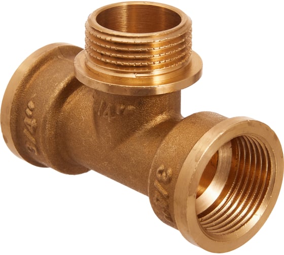 Изображение товара Тройник латунный Smart Install В/Н/В 3/4, упак. 10 шт. 52562S