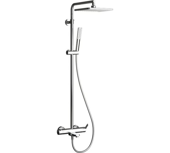 Изображение товара Душевая стойка TESKA Galaxy квадратный душ, хром DK3301C