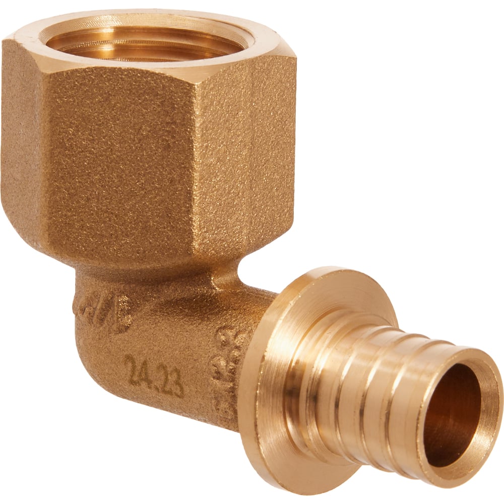 Изображение товара Угольник аксиальный латунный Smart Install 20x2,8- В3/4, упак. 10 шт. 52152S