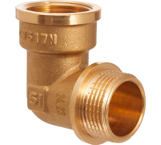 Изображение товара Угольник латунный Smart Install В/Н 1/2, упак. 10 шт. 52411S