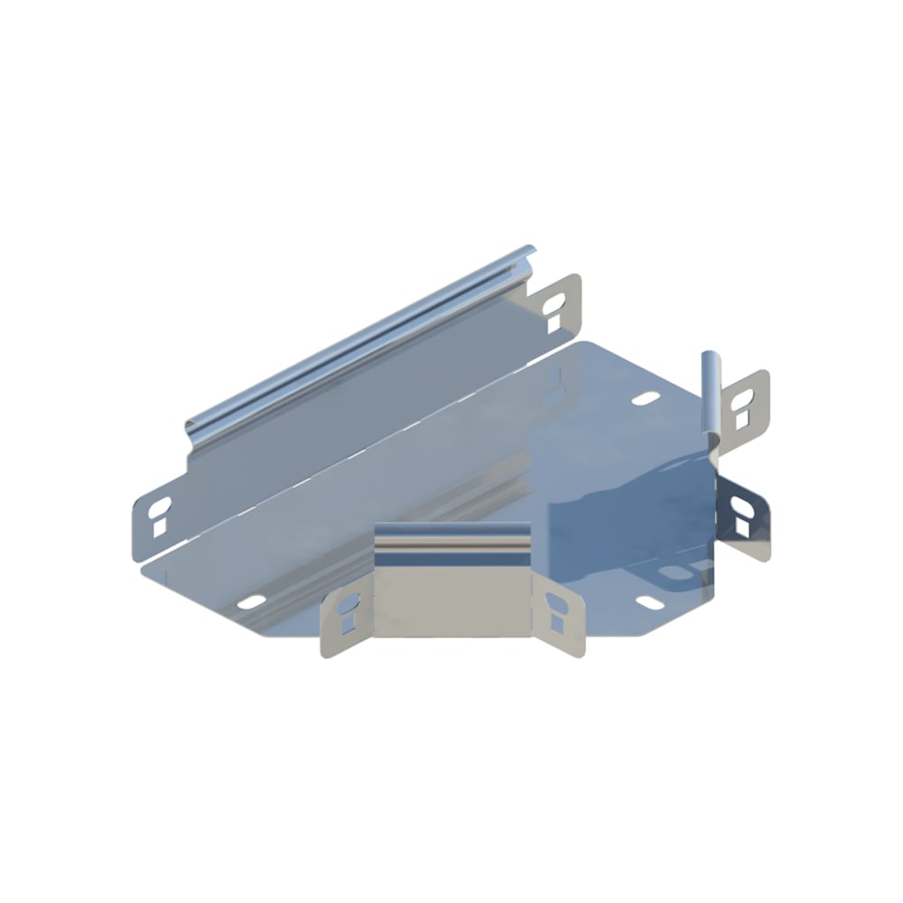Изображение товара Отвод Т-образный 500x100, сталь оцинкованная, 1.5 мм