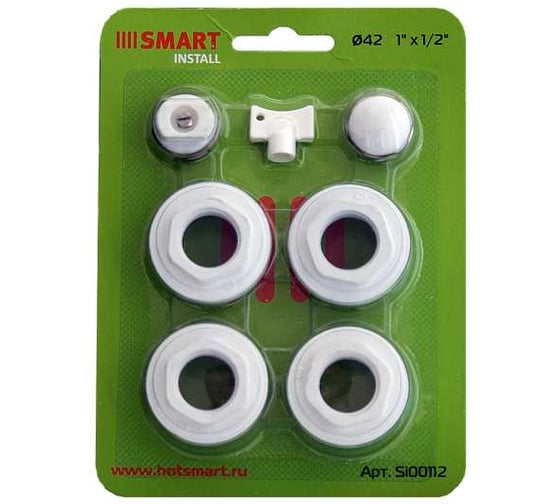 Изображение товара Универсальный комплект Smart Install 1/2 (без кронштейнов) EPDM-белый Si00112w