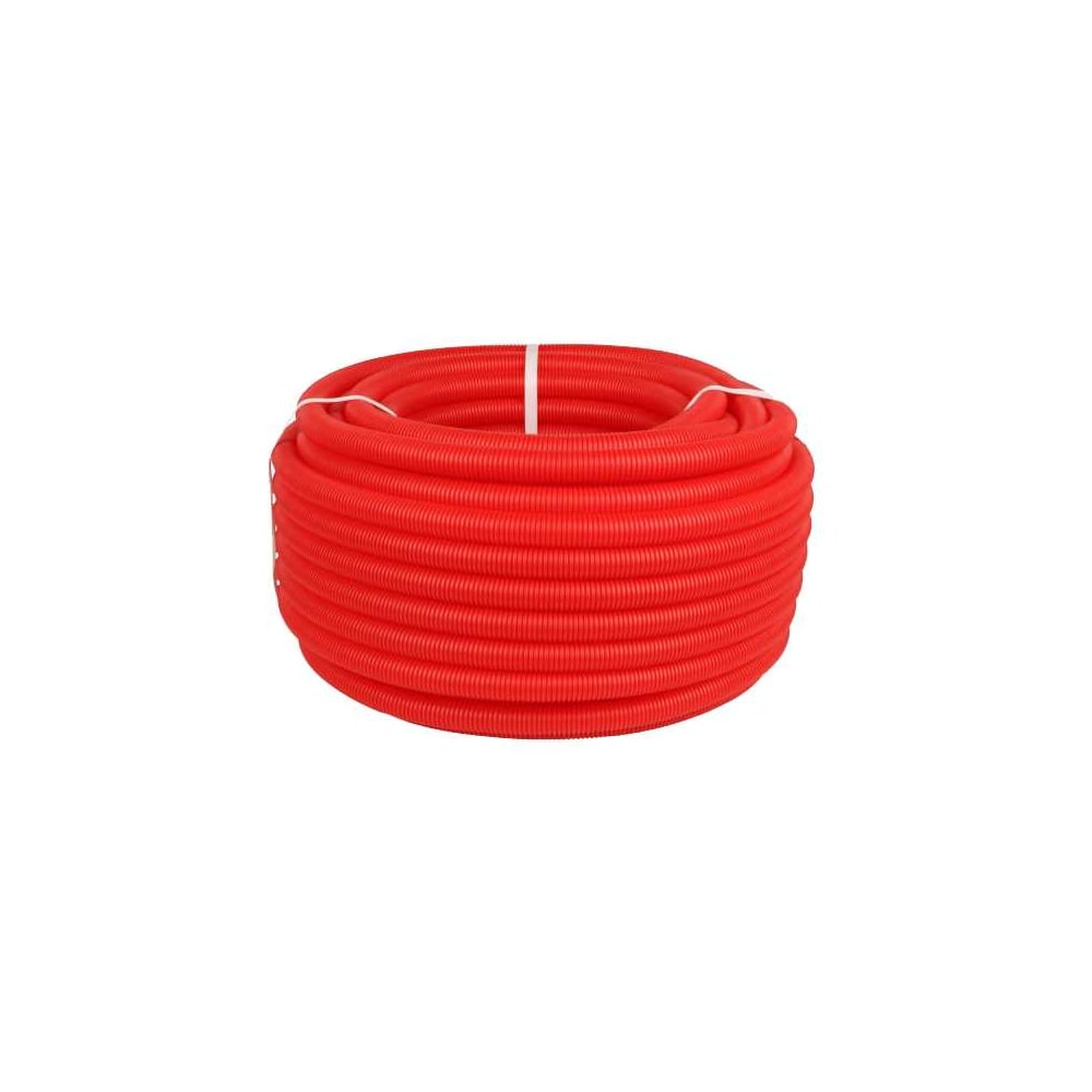 Изображение товара Гофрированная труба Smart Install 40 (35-40) красная 30м SI-GPER-40RED30-R
