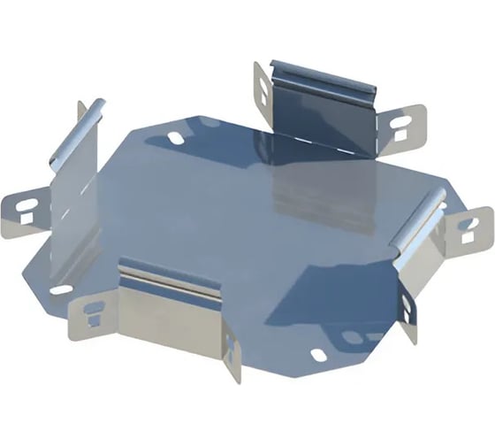 Изображение товара Отвод Х-образный ООО "СТАЛЬНЫЕ СИСТЕМЫ" OS-X 150x80 (1,2мм) горячий цинк UO32PP-24