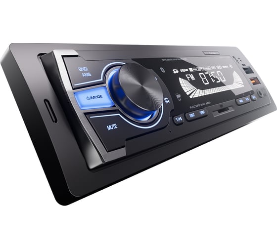 Изображение товара Ресивер AurA USB/SD/MMC 4x36w, FLAC, 2xUSB/micro SD/BT, APP, 1 RCA, синяя подсветка FIREBALL-106BT