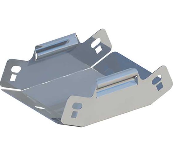 Изображение товара Угол внутренний 45 ООО "СТАЛЬНЫЕ СИСТЕМЫ" US-45V 150x50 (1,2мм) гор. цинк UO18PY-24