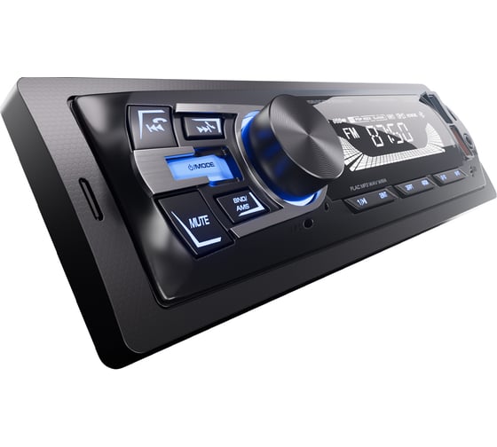 Изображение товара Ресивер AurA USB/SD/MMC 4x51w, FLAC, 2xUSB/micro SD/BT, APP, 2 RCA, синяя подсветка FIREBALL-202BT