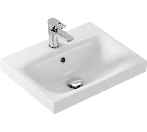 Изображение товара Мебельная раковина Cersanit MODUO 50, 1 отверстие S-UM-MOD50/1