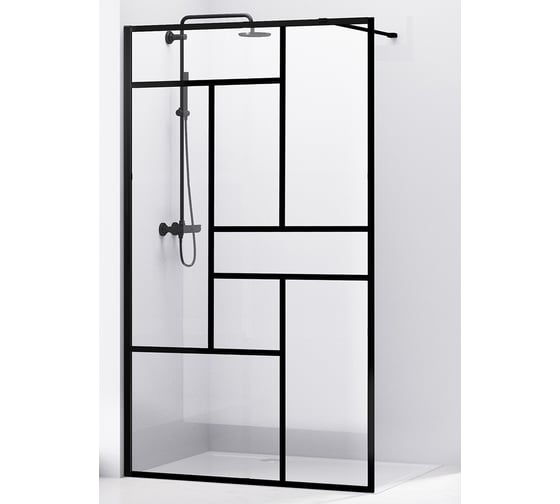 Изображение товара Душевая перегородка ABBER Eleganz Immer Offen AG63120B