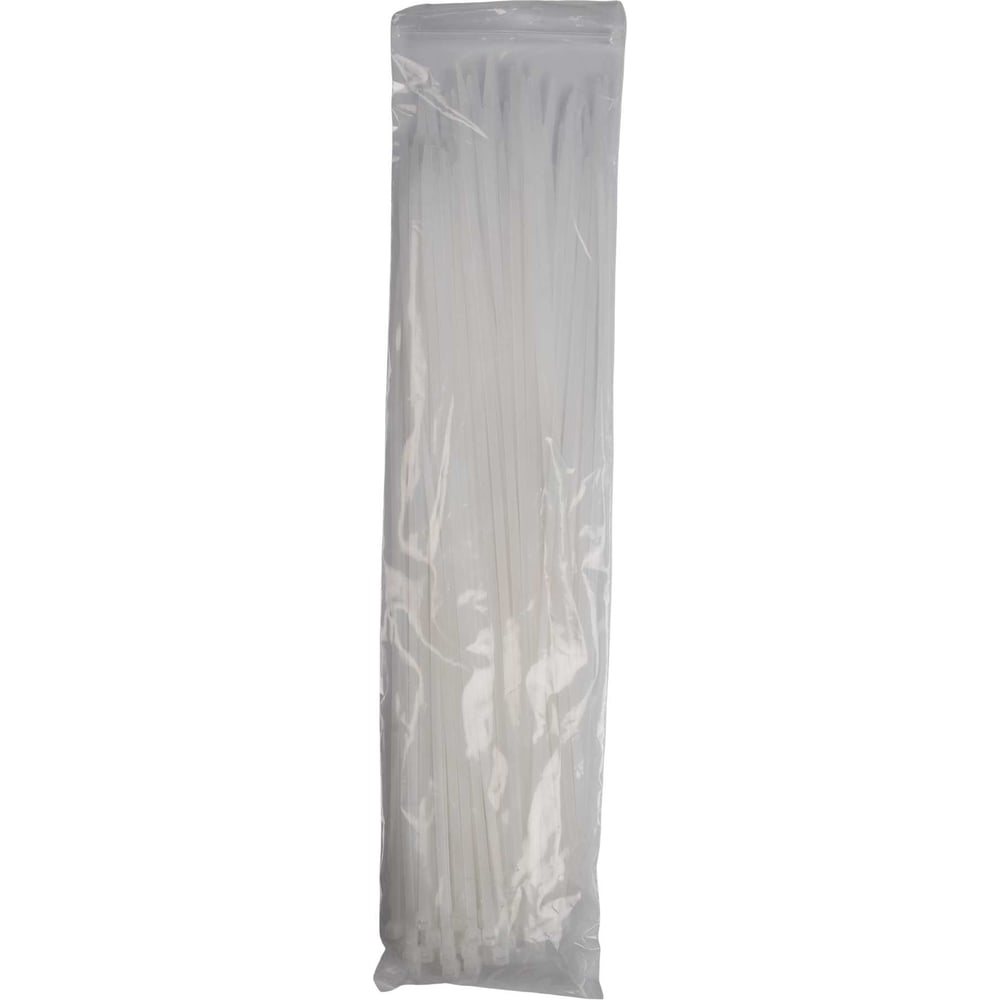 Изображение товара Кабельная стяжка Jazzway PCT 4,8x400-100WH белая, 100 шт