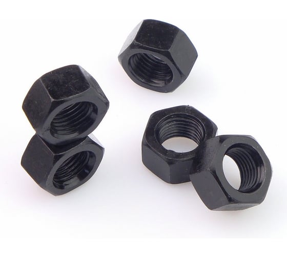 Изображение товара Гайка Море-Метизов DIN 934, М6, класс прочности 10, 100 шт. GAYKA934М6К10 100М