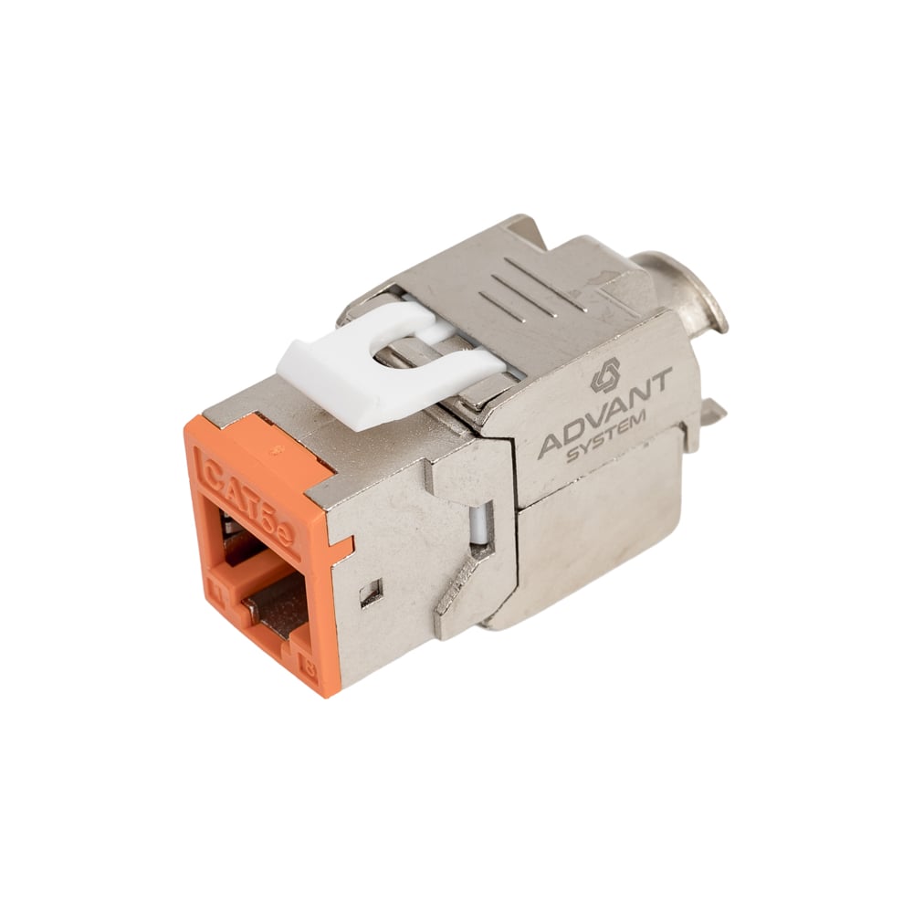 Изображение товара Экранированный модуль Advant Keystone 180 категории 5e с цветной вставкой