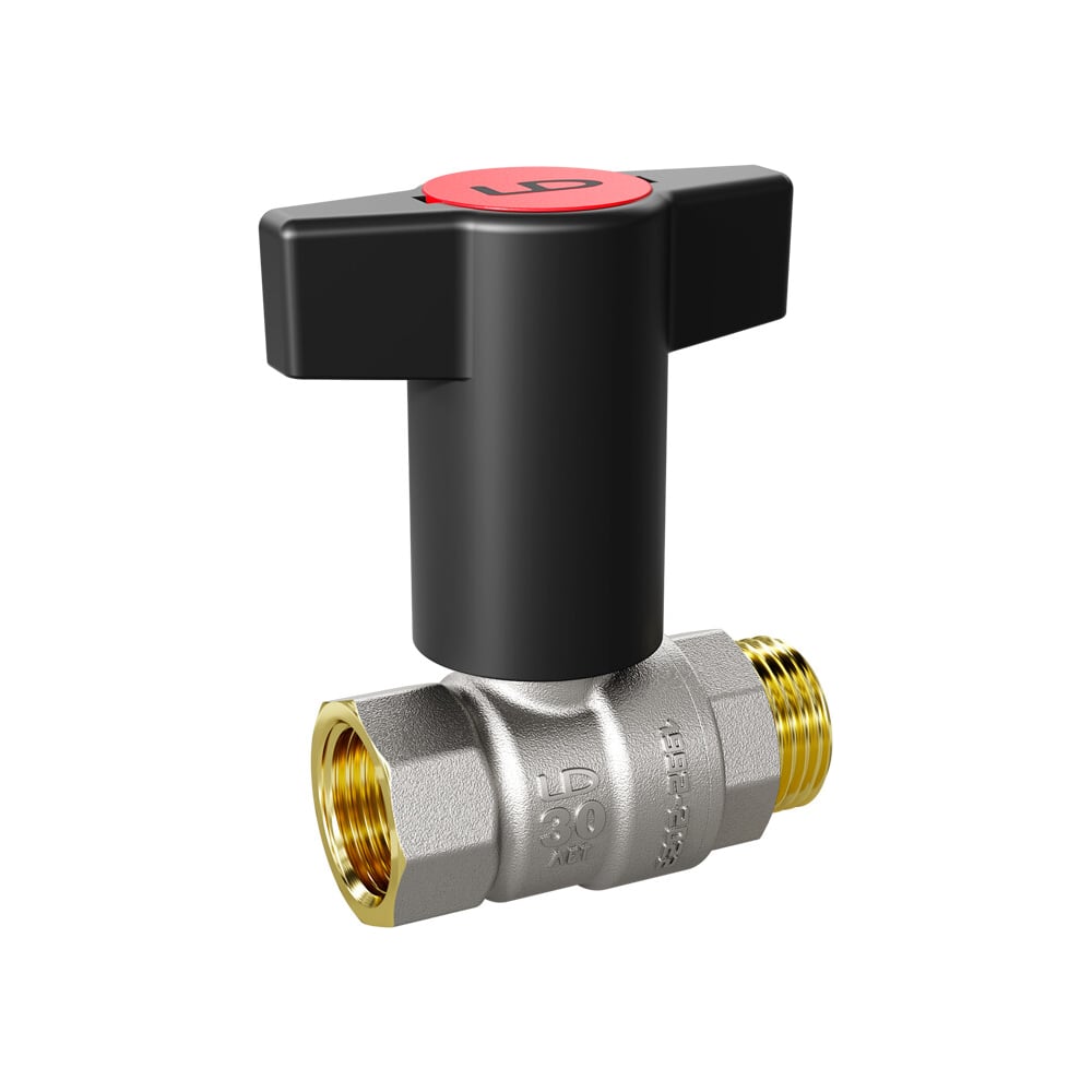 Изображение товара Кран шаровой латунный LD Pride Ду15 Ру40