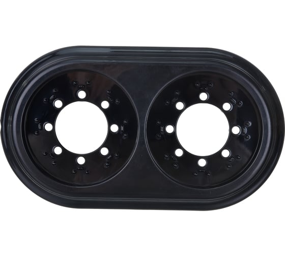 Изображение товара Рамка 2-местная Bylectrica, серия РЕТРО ЮЛИГ.735212.471, черный