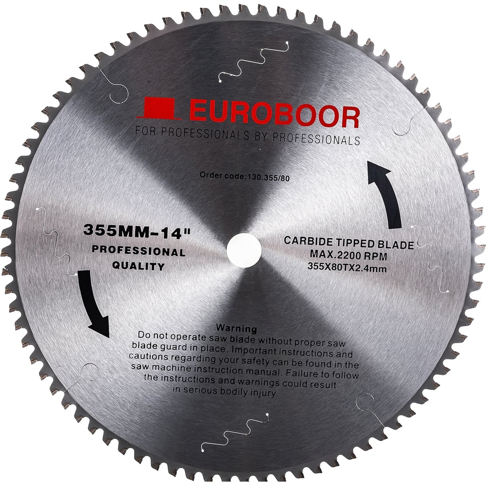 Пильный диск по металлу EUROBOOR