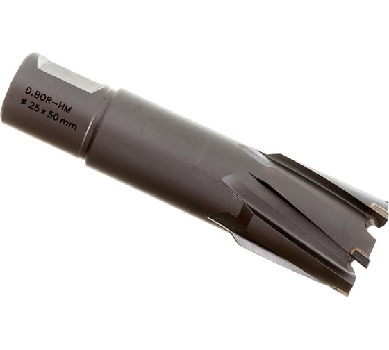 Изображение товара Сверло корончатое HM по металлу (25х50/88 мм; Weldon 19) D.BOR CD-HM-050-025-W