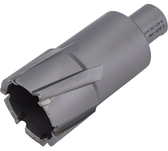 Изображение товара Сверло корончатое HM по металлу (40х50/88 мм; Weldon 19) D.BOR CD-HM-050-040-W