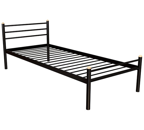 Изображение товара Кровать Дивометал Экспо 200x90 см, белый, металлическое основание 00-00009419