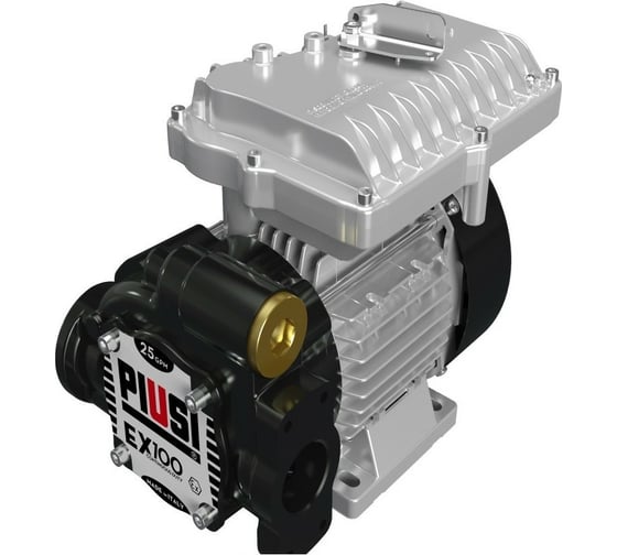 Изображение товара Роторный электронасос для бензина, ДТ, керосина PIUSI 100 л/мин EX100 230/50 ATEX F00390010