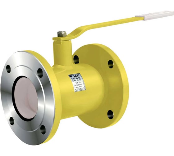 Изображение товара Кран шаровой газовый LD КШ.Ц.Ф Ду25 Ру40 фл GAS.025.040.Н/П.02 007-4930