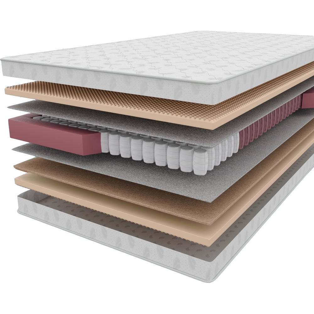 Изображение товара Матрас VitaFlex Vita-Sleep Ortoped 26Sk 195x80 см – ортопедический матрас с независимым пружинным б