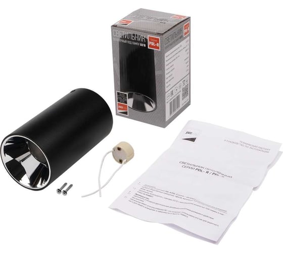 Изображение товара Светильник JazzwayPDL-R 14080 под лампу GU10 IP20 230В ДПО накладной BL/CH 5031401