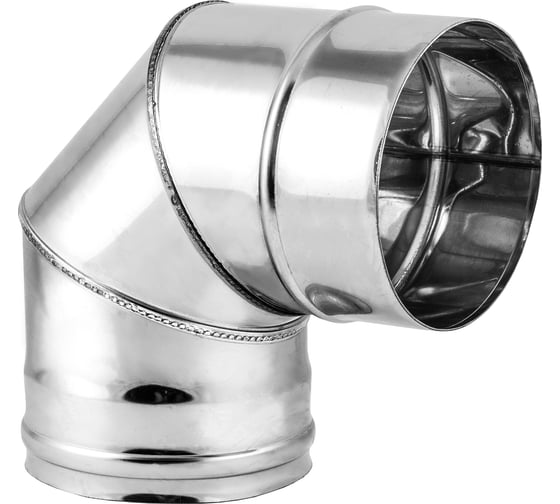 Изображение товара Отвод ФЕНИКС Дымоходы 1ОТ 90 150, 430 1.0 000043286