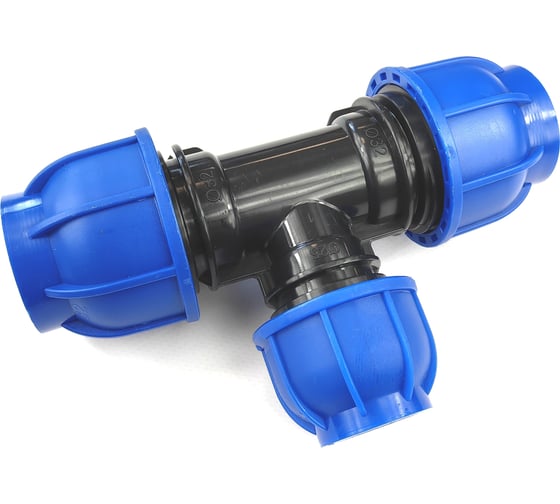 Изображение товара Переходной тройник BOUTTE ПНД 32-25-32, 8 шт 9275464