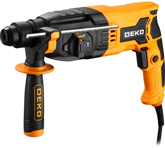 Изображение товара Сетевой перфоратор DEKO DKH850W в кейсе, с набором из 5 буров SDS+, 850Вт 063-4111